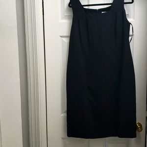 Jessica London Square Neck Black Dress. Size 12